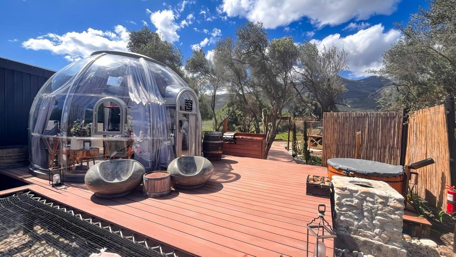 The Vino Dome By Once Upon A Dome Franschhoek Exteriér fotografie