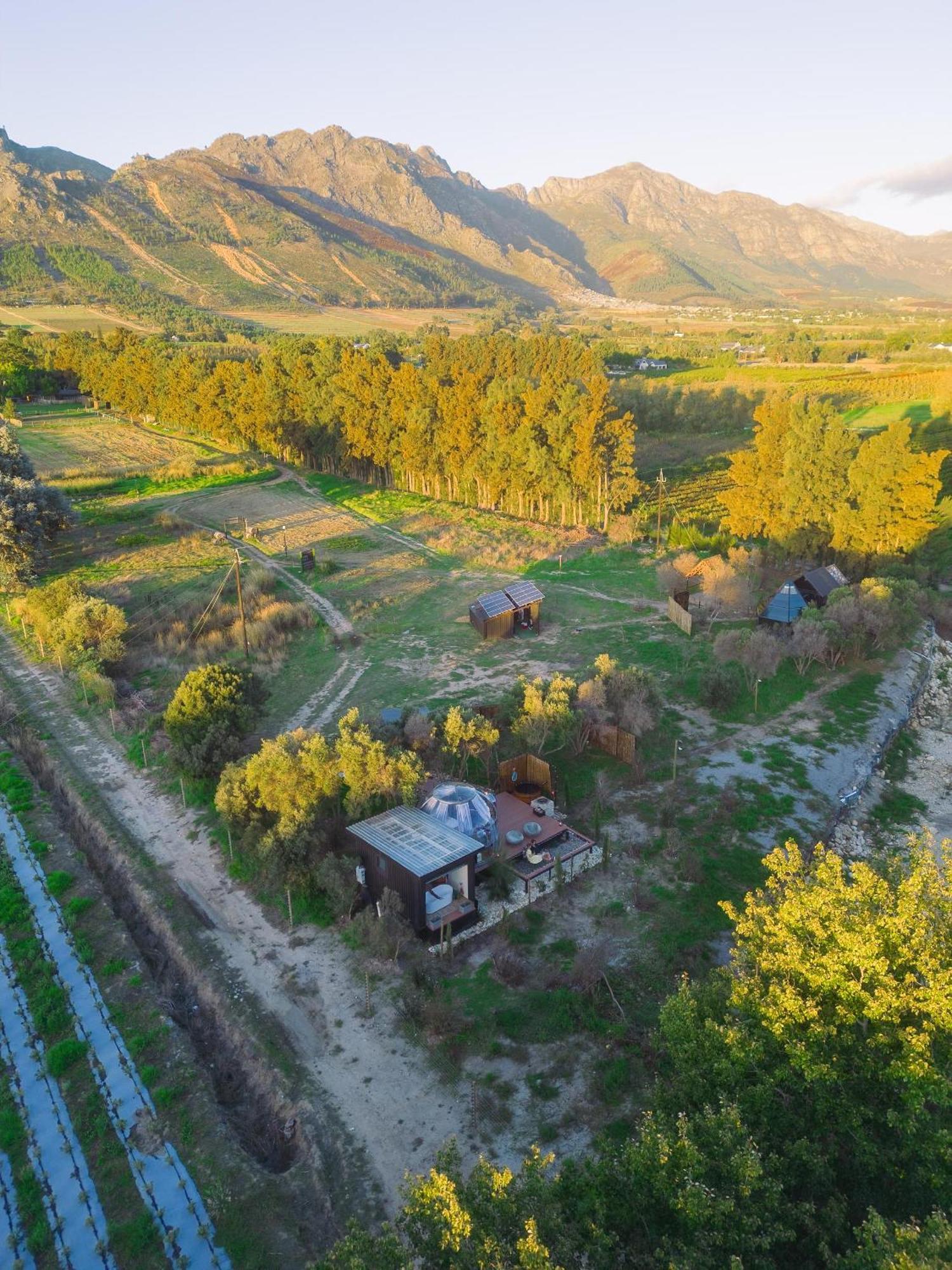 The Vino Dome By Once Upon A Dome Franschhoek Exteriér fotografie